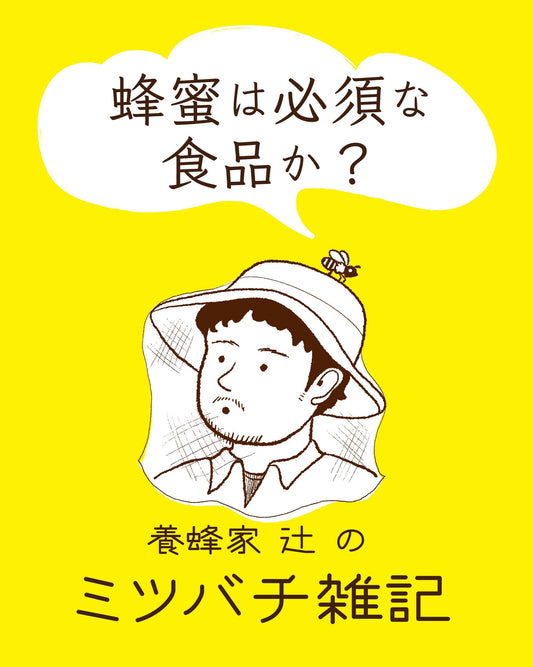 【養蜂家　辻󠄀のミツバチ雑記】 〜蜂蜜は必須な食品か？〜