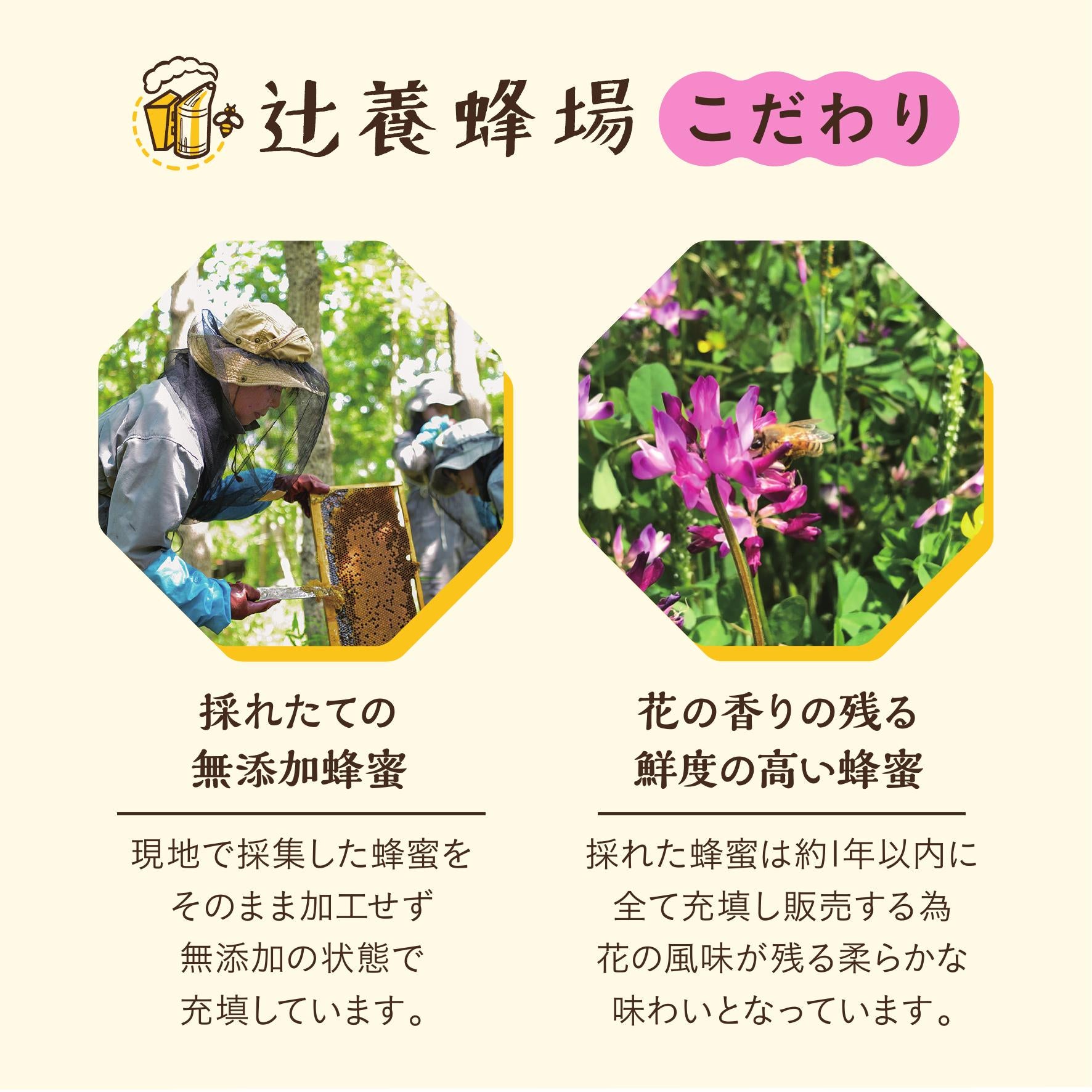 コロコロジョンです(*^^*)　アカシア蜜５本&れんげ蜜３本&百花蜜２本 コロコロジョン様専用です(*^^*) アカシア蜜5本&れんげ蜜3本
