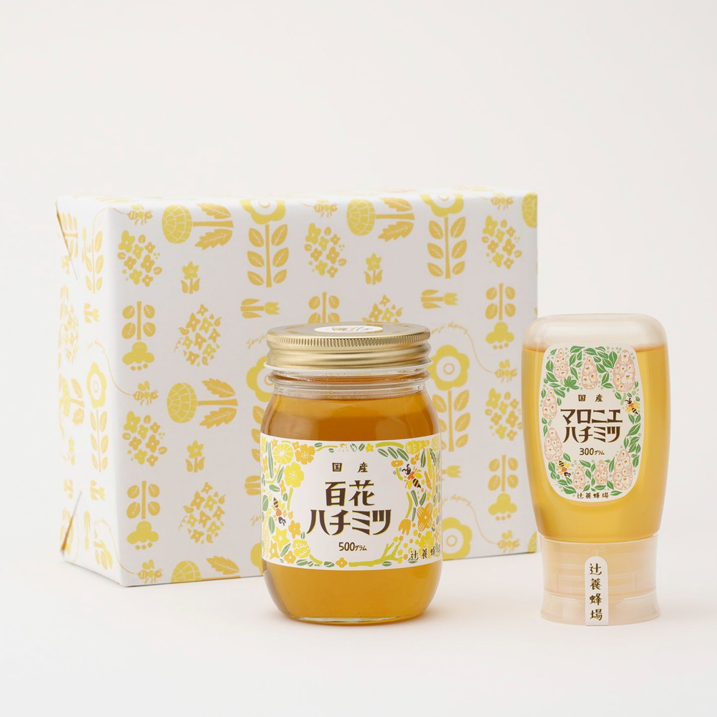 百花ハチミツ(500g) + マロニエハチミツ(300g)