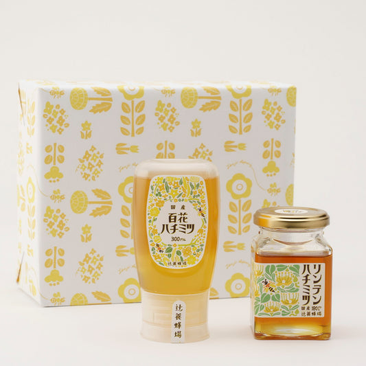 百花ハチミツ(300g) + リンデンハチミツ(180g)