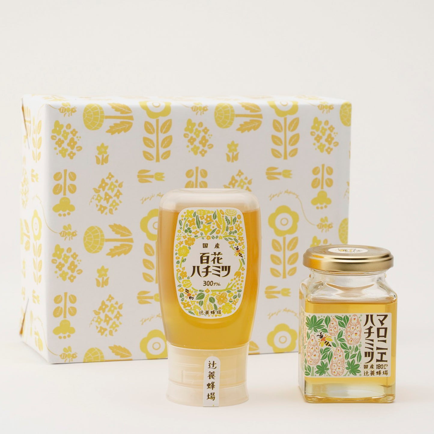 百花ハチミツ(300g) + マロニエハチミツ(180g)